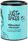 Hähnchen Allrounder oder Pommes Gewürzsalz im Penny Prospekt Hähnchen Allrounder oder Pommes Gewürzsalz von JUST SPICES im aktuellen Penny Prospekt für 2,99 €