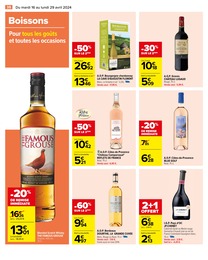 Offre Scotch whisky dans le catalogue Carrefour du moment à la page 40