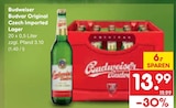 Aktuelle Budweiser Angebote bei Netto Marken-Discount in Dresden Aktuelles Budvar Original Czech Imported Lager Angebot bei Netto Marken-Discount in Dresden ab 13,99 €