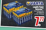 Longlife Power Batterien AAA (Micro) im Angebot bei EDEKA in Straubing Longlife Power Batterien AAA (Micro) Angebote von Varta bei EDEKA Straubing für 7,77 €