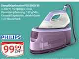 Dampfbügelstation PSG3000/30 Angebote von Philips bei GLOBUS Erftstadt für 99,99 €