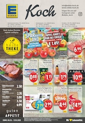 Schweinebraten im EDEKA Prospekt in Herne Aktueller EDEKA Prospekt mit Schweinebraten, "Aktuelle Angebote", Seite 1