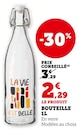 Bouteille 1L en promo chez Super U Puteaux à 2,29 €