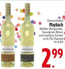 Weißer Burgunder von Maybach im aktuellen EDEKA Prospekt für 2,99 €