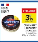 Promo Camembert à 3,25 € dans le catalogue Supeco à Embrun