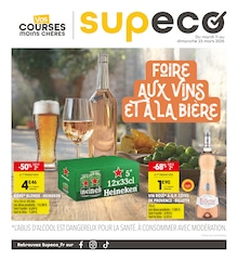 Prospectus Discount Alimentaire de Supeco à Bosnormand: "FOIRE AUX VINS ET À BIÈRE", 4 pages, 11/03/2025 - 23/03/2025