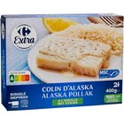 Colin d'Alaska MSC cuisiné surgelé - CARREFOUR EXTRA - Carrefour Market Colin d'Alaska MSC cuisiné surgelé - CARREFOUR EXTRA à 3,09 € dans le catalogue Carrefour Market
