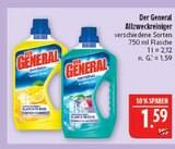 Allzweckreiniger im Angebot bei Marktkauf in Coburg Allzweckreiniger Angebote von Der General bei Marktkauf Coburg für 1,59 €