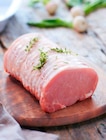 Porc : longe sans os à rôtir en promo chez Carrefour Champigny-sur-Marne à 5,99 €