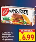 Hamburger von Gut & Günstig im aktuellen E center Prospekt