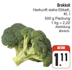 Brokkoli von  im aktuellen nah und gut Prospekt für 1,11 €