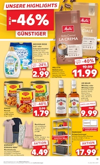 Whiskey im Kaufland Prospekt "Hier bin ich richtig" mit 63 Seiten (Chemnitz)