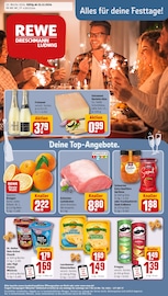 Aktueller REWE Prospekt mit Fleisch, "Dein Markt", Seite 1