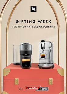 Kaffee im Nespresso Prospekt "Gifting Week" mit 3 Seiten (Halberstadt)