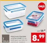 FRISCHHALTEDOSEN „CLIP & CLOSE“ von emsa für 8,99 € bei porta Möbel im Angebot FRISCHHALTEDOSEN „CLIP & CLOSE“ von emsa im aktuellen porta Möbel Prospekt