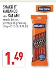 Aktuelles SNACK IT KABANOS Angebot bei Marktkauf in Essen ab 1,49 €