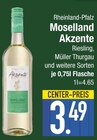 Riesling von Moselland Akzente im aktuellen EDEKA Prospekt für 3,49 €