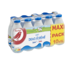 Lait Demi-Écrémé Auchan en promo chez Auchan Supermarché Saint-Denis à 9,95 €