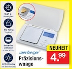 Präzisionswaage im Angebot bei Zimmermann in Emden Präzisionswaage Angebote von weinberger bei Zimmermann Emden für 4,99 €