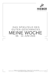 Supermarkt Prospekt von Hieber Ehrenkirchen Hieber Prospekt: "Aktuelle Angebote", 18 Seiten, 08.06.2026 - 13.06.2026