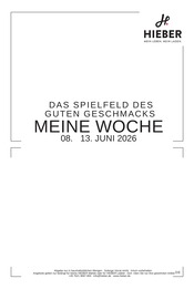 Hieber Supermarkt Prospekt der aktuellen Woche mit 18 Seiten, gültig von 08.06.2026 bis 13.06.2026, in March und Umgebung Aktueller Hieber Supermarkt Prospekt in March und Umgebung, "Aktuelle Angebote" mit 18 Seiten, 08.06.2026 - 13.06.2026