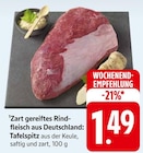 Aktuelles Zart gereiftes Rindfleisch aus Deutschland: Tafelspitz Angebot bei E center in Reutlingen ab 1,49 €