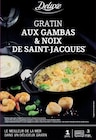 Gratin aux gambas et noix de Saint-Jacques - Deluxe en promo chez Lidl Châtillon à 4,79 €