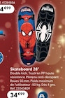Skateboard 28" - Marvel - La Grande Récré Skateboard 28" - Marvel à 34,99 € dans le catalogue La Grande Récré
