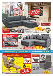 Ecksofa im aktuellen Opti-Wohnwelt Prospekt (Bremen) Ecksofa im Opti-Wohnwelt Prospekt "Summer Sale" mit 63 Seiten (Bremen)