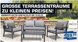 Bauzentrum Borgers Rees - Lounge-Set Angebot im Prospekt Lounge-Set bei Bauzentrum Borgers im Rees Prospekt für 499,95 €