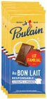 TABLETTES DE CHOCOLAT AU LAIT EXTRA FIN - POULAIN en promo chez Intermarché Châtellerault à 1,53 €