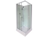 Cabine de douche "Arkell" blanc - L. 80 x l. 80 x H. 200 cm en promo chez Brico Dépôt Poitiers à 219,00 €