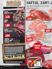 Schweinefleisch im EDEKA Prospekt in Soest Aktueller EDEKA Prospekt mit Schweinefleisch, "Aktuelle Angebote", Seite 4