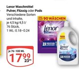 Aktuelles Waschmittel Pulver Angebot bei GLOBUS in Krefeld ab 17,99 €