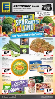 Aktueller EDEKA Prospekt für Saerbeck (NRW-Klimakommune) mit  Seiten