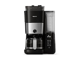 All-in-1 Brew Filterkaffeemaschine mit integriertem Mahlwerk HD7900/90, Kaffeemaschine Zeitschaltuhr (Timer) Schwarz/Edelstahl im MediaMarkt Saturn Prospekt All-in-1 Brew Filterkaffeemaschine mit integriertem Mahlwerk HD7900/90, Kaffeemaschine Zeitschaltuhr (Timer) Schwarz/Edelstahl von PHILIPS im aktuellen MediaMarkt Saturn Prospekt für 239,99 €