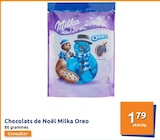 Chocolats de Noël - MILKA / OREO en promo chez Action Angoulême à 1,79 €