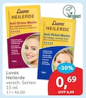 Anti-Stress-Maske von Luvos im aktuellen budni Prospekt