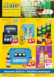 Aktueller Netto Marken-Discount Prospekt mit Bier, "DER ORT, AN DEM DU IMMER AUSGEZEICHNETE PREISE FINDEST.", Seite 1