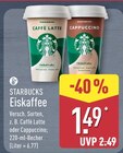 Caffè Latte Angebote von Starbucks bei ALDI Nord Mettmann für 1,49 €