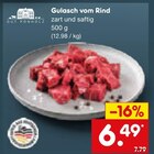 Gulasch vom Rind von GUT PONHOLZ im aktuellen Netto Marken-Discount Prospekt für 6,49 €