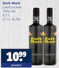 Lakritz-Likör Angebote von Dark Mark bei Getränkewelt Moers für 10,99 €