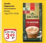 Cappuccino Angebote von Jacobs bei GLOBUS Salzgitter für 3,49 €