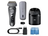 9675CC (POWERCASE) Rasierer Series 9 Pro+ Grau (Synchro-Sonic, Reinigungsstation: Ja, mit Ladefunktion) von BRAUN im aktuellen MediaMarkt Saturn Prospekt für 299,00 €