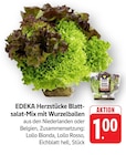 Herzstücke Blattsalat-Mix mit Wurzelballen bei EDEKA im Prospekt "" für 1,00 €