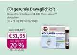 mea - meine apotheke - Kollagen 11.000 Plus system Angebot im Prospekt Kollagen 11.000 Plus system bei mea - meine apotheke im Prospekt "" für 31,95 €