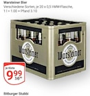 Aktuelle Warsteiner Angebote bei GLOBUS in Brühl Aktuelles Bier Angebot bei GLOBUS in Brühl ab 9,99 €