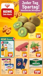 REWE Prospekt für Gütersloh: "Dein Markt", 34 Seiten, 19.01.2026 - 24.01.2026
