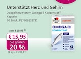 mea - meine apotheke - Omega-3 Konzentrat Angebot im Prospekt Omega-3 Konzentrat bei mea - meine apotheke im Prospekt "" für 15,95 €