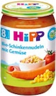 Bio-Schinkennudeln mit Gemüse Angebote von HIPP bei Müller Bergkamen für 1,29 €